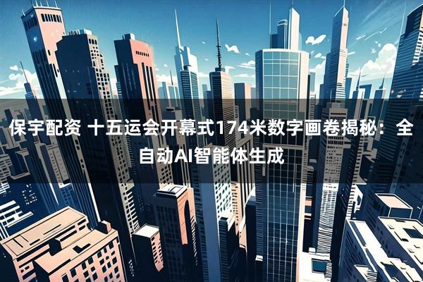 保宇配资 十五运会开幕式174米数字画卷揭秘：全自动AI智能体生成