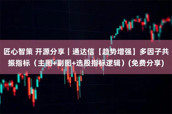 匠心智策 开源分享｜通达信【趋势增强】多因子共振指标（主图+副图+选股指标逻辑）(免费分享)
